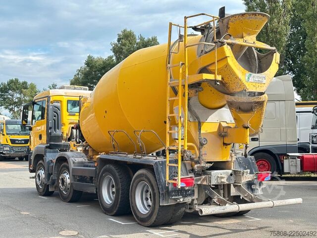 Betonmischer LKW MAN TGS 32.400 8x4BB Stetter 9m³ Klima Navi