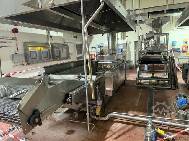Crisp Fritteusen JD Manufacturing 2 x Automatic Batch Fryer