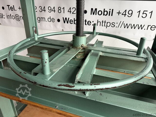 Spindelpresse Richard Langer Manuelle Spindelpresse