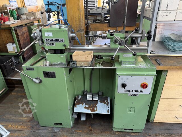 Precision turning lathe Schaublin 102N80