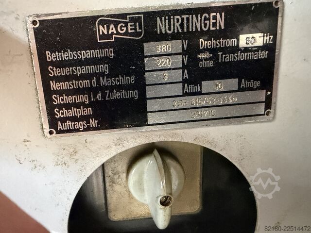 Honing machine Nagel HHM 100/2.2-70