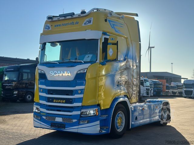 Standard tractor unit SCANIA S500 Xenon Retarder Standklima LED ACC