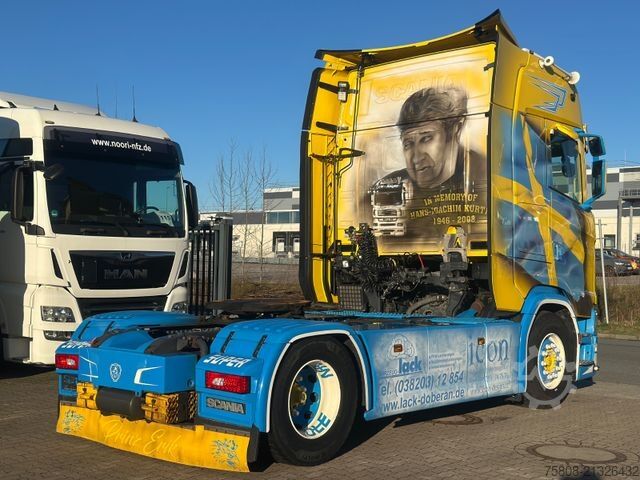 Standard tractor unit SCANIA S500 Xenon Retarder Standklima LED ACC