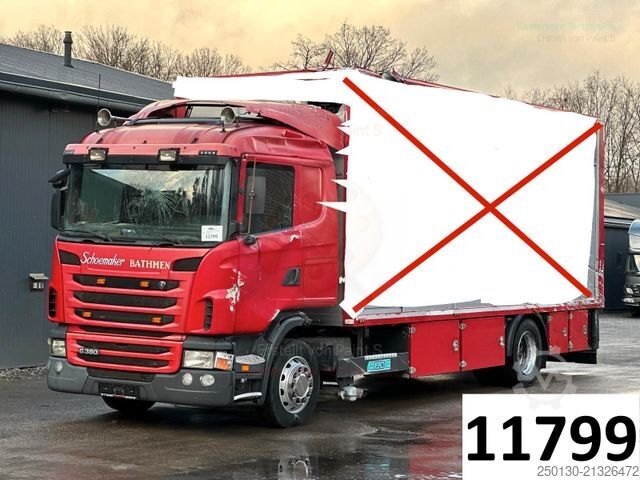 Truck chassis SCANIA G380 BL 4x2 Fahrgestell OHNE AUFBAU *UNFALL*