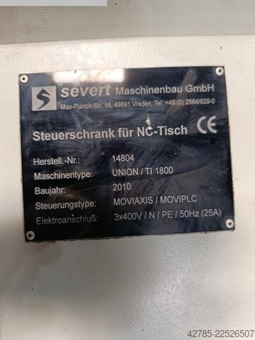 Rotary Table - Boring WMW UNION TI 1800
