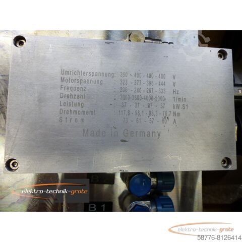 Component GMN TSE 240 cg - SP: 3000-5000 Umin. / 37 Anbauschleifspindel  !