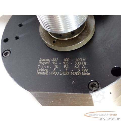 Component GMN TSE 75cdu  x 250/15000 Hochgeschwindigkeitsspindel