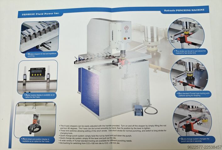 Stanzmaschine Sunrise SMP-35LT