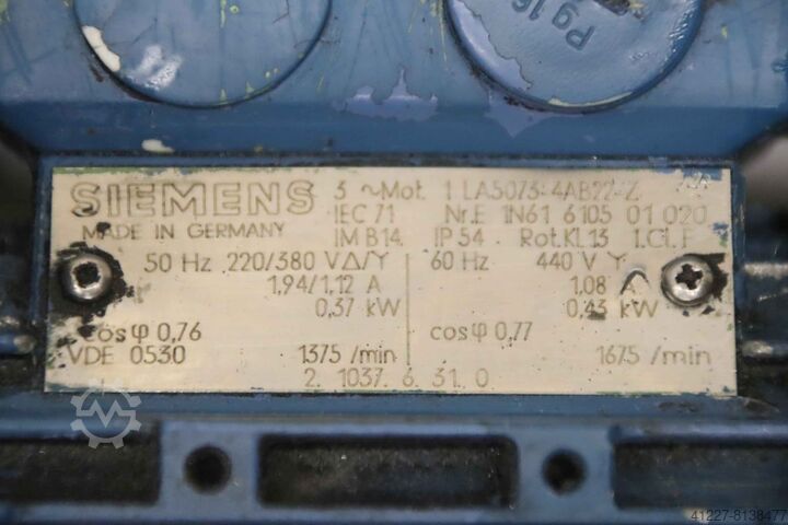 Oil cooler with fan Längerer & Reich 0,37 kW 560/330/H540 mm