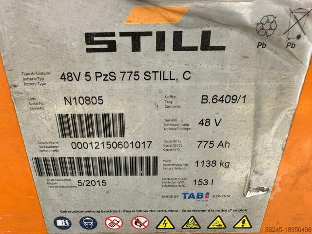VS-22151 Reach truck FM-X14 BJ2015 9.200mm Sideshift STILL FMX14