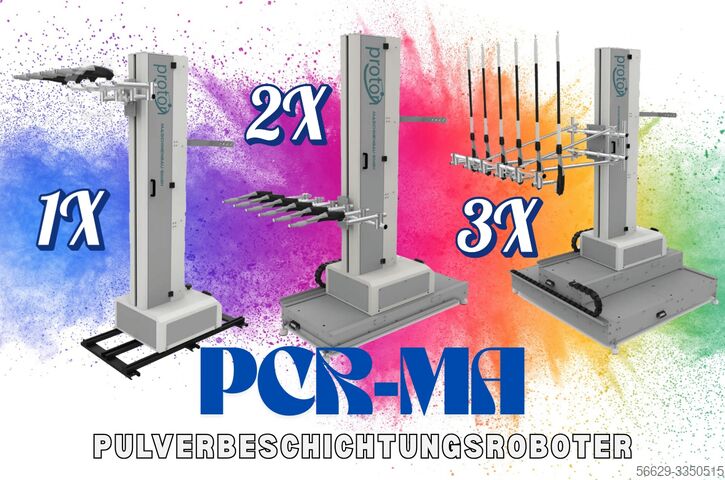 Automatic powder coating robot PROTON PCR-MA – 1800