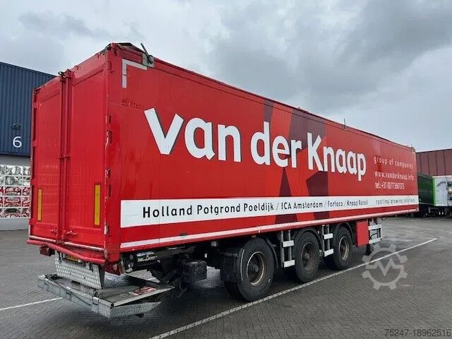 Moving floor Knapen Trailers K20L - 80m3 Stuuras/Lenkachse