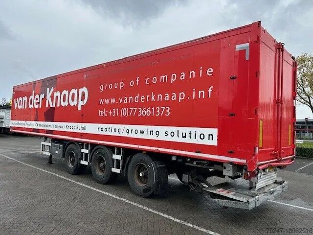 Moving floor Knapen Trailers K20L - 80m3 Stuuras/Lenkachse