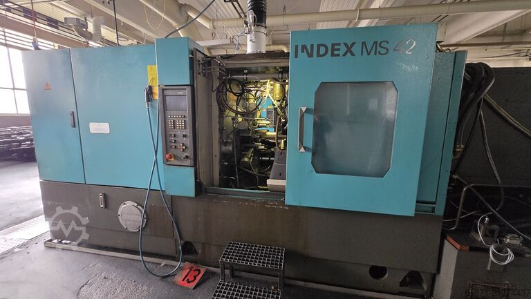 4 units of multi-spindle lathes Index MS 42 C