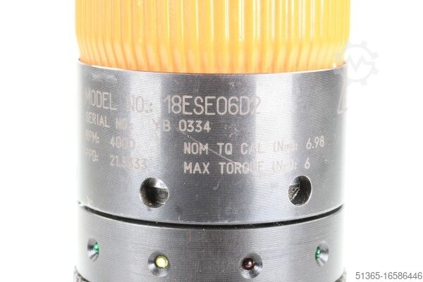 Corded screwdriver with torque control Cleco 18ESE06D2