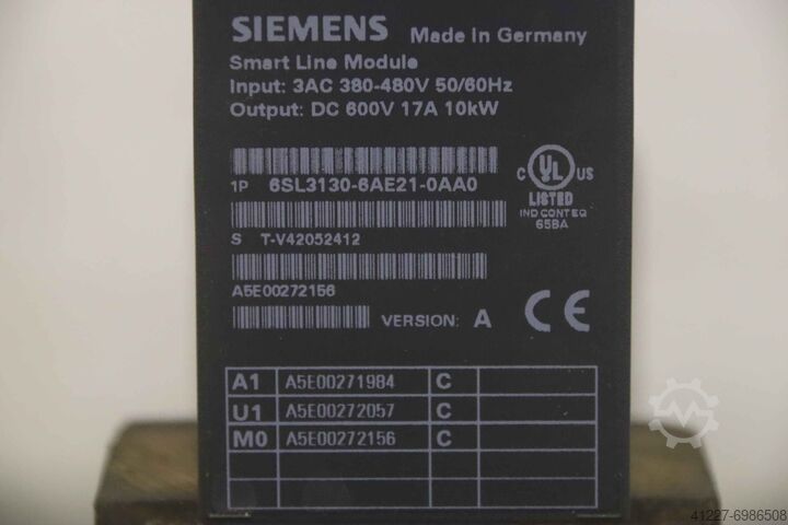 Smart Line Module 10 kW Siemens 6SL3130-6AE21-0AAO