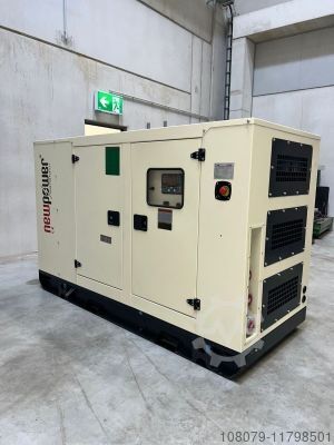 NWC77 emergency generator Newpower Generator NWC77 Notstromaggregat mit Schallschutz