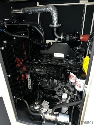NWC77 emergency generator Newpower Generator NWC77 Notstromaggregat mit Schallschutz