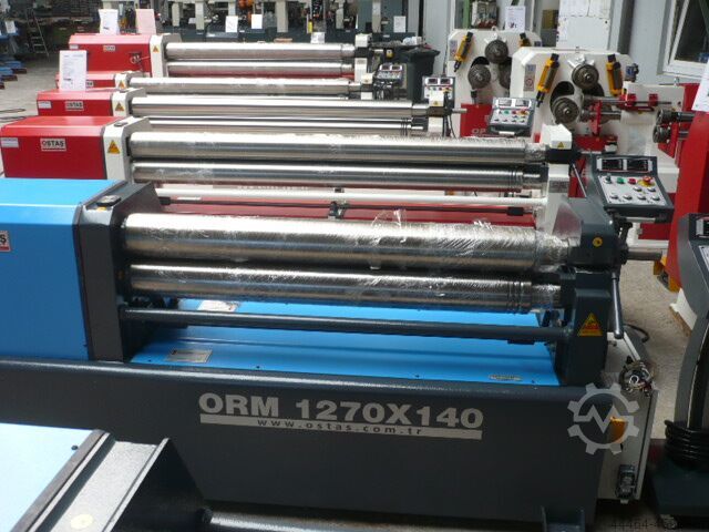 3-Walzen Rundbiegemaschine Ostas ORM 1270x140