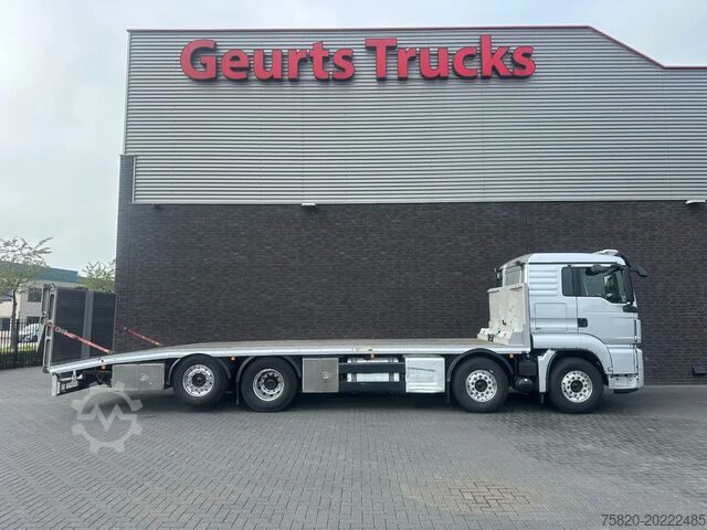 Car transporter MAN TGS 35.470 8X2 OPRIJWAGEN/MACHINE TRANSPORTER/P...