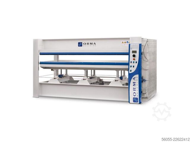 Heißpresse mit elektric plattenheizung ORMA MACCHINE NPC/E/DIGIT 6/90