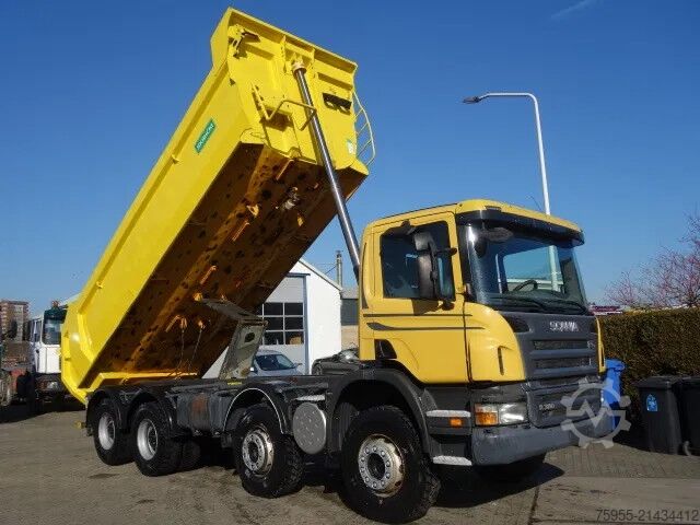 Tipper Scania R380 8X4 STEELKIPPER 20 CUB,MANUALGEARBOX