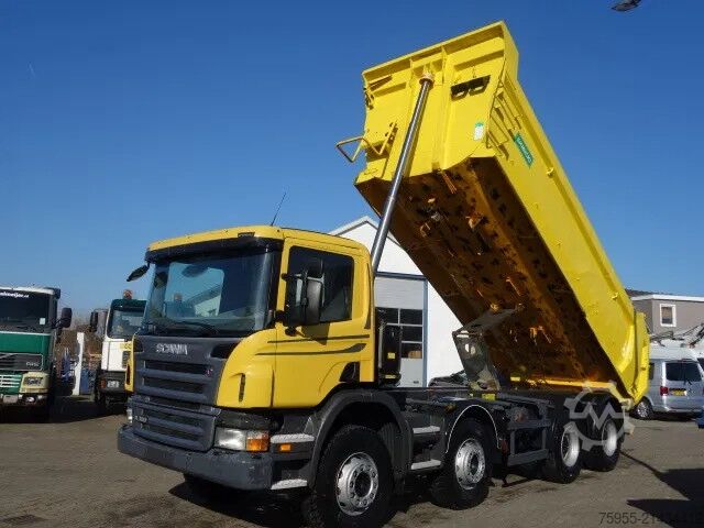 Tipper Scania R380 8X4 STEELKIPPER 20 CUB,MANUALGEARBOX