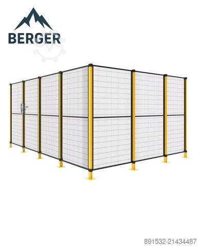 Industrial robot Schutzzäune Schutzzäune Maschinen-Schutzgitter