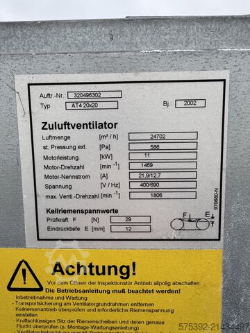 Radial fan Extraction fan Blower Nicotra-Gebhardt Ventilator RZR-15-0630