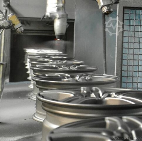 Floor conveyor for rim painting line AFOTEC 