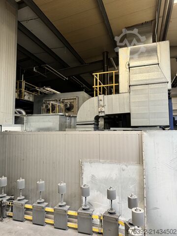 Floor conveyor for rim painting line AFOTEC 