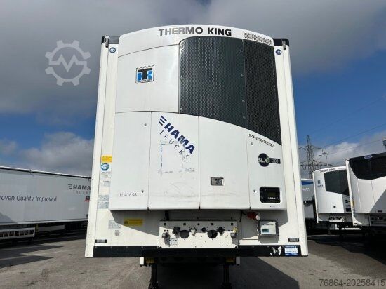 Low loader semitrailer KRONE KüHLAUFLIEGER, TK SLXI 300, LIFTACHSE, DOPPELSTOCK, BLUMENBREITE