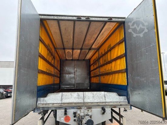 Open trailer with tarp JUNGE DURCHLADER, ANHäNGER