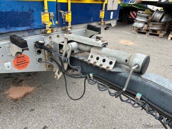 Open trailer with tarp  JUNGE DURCHLADER, ANHäNGER