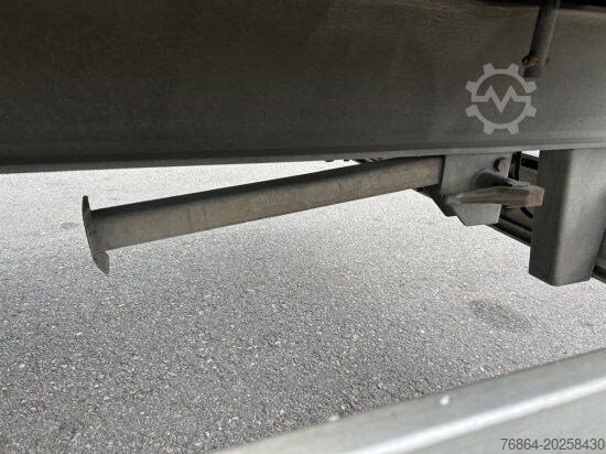 Open trailer with tarp JUNGE DURCHLADER, ANHäNGER