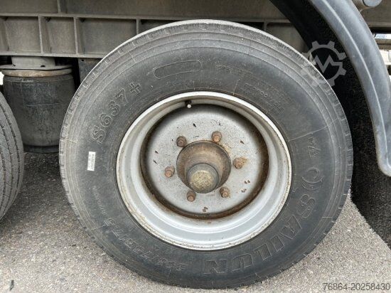 Open trailer with tarp JUNGE DURCHLADER, ANHäNGER