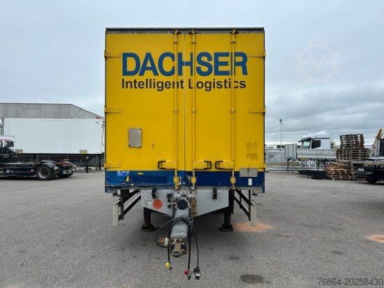 Open trailer with tarp JUNGE DURCHLADER, ANHäNGER