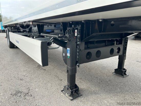 Low loader semitrailer KRONE SE CITY KüHLER, TK SLXI 300, 1-ACHSAUFLIEGER MIT HEBEBüHNE