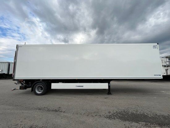 Low loader semitrailer KRONE SE CITY KüHLER, TK SLXI 300, 1-ACHSAUFLIEGER MIT HEBEBüHNE