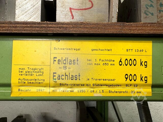 Heavy-duty shelving unit without contents KAISER + KRAFT nan