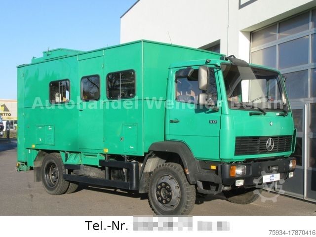 Sonstige MERCEDES-BENZ 917 A 4x4 Wohnkoffer 100 km/h 814 817 9 14 H-Gut