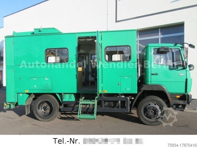 Sonstige MERCEDES-BENZ 917 A 4x4 Wohnkoffer 100 km/h 814 817 9 14 H-Gut