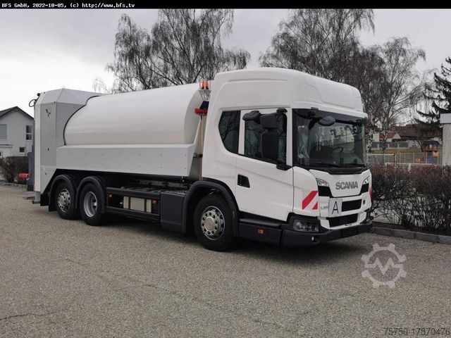 Garbage truck SCANIA L320 B6x2*4NB HS HL ROTOlympus Typ 205/20,0 Nake
