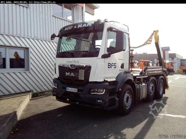 Absetzkipper LKW MAN TGS (TG3) 26.430 6x2-4 BL CH VL-Achser, Palfinge
