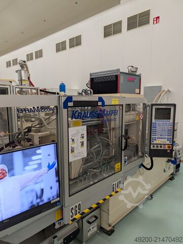 Injection molding machine KraussMaffei KM 65-160 C2