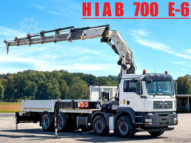 Autokran MAN TGA 41.430 * HIAB 700 E-6 + FUNK * 8x4