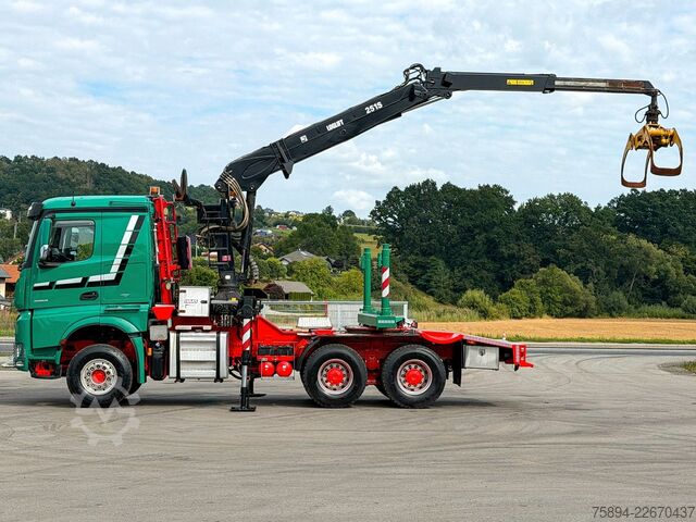 Holztransporter LKW MERCEDES-BENZ AROCS 3363 *HOLZTRANSPORTER * LOGLIFT 251S /6x4