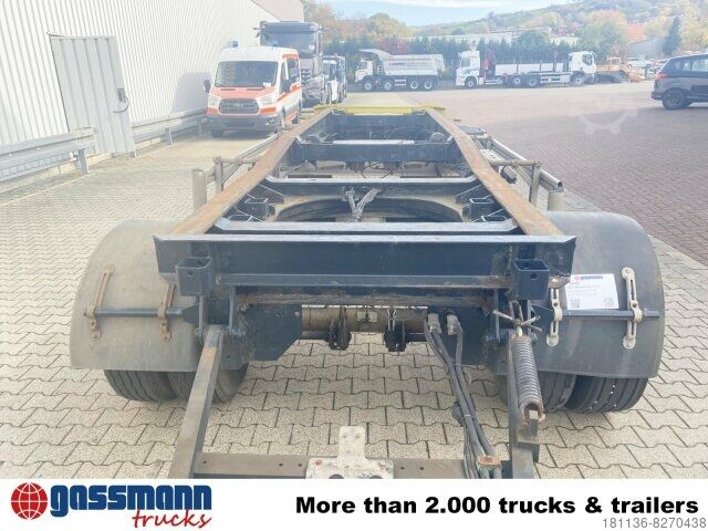 Roll off trailer Hüffermann HSA 18.70 Schlittenabroller