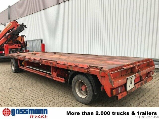 Abrollanhänger Müller-Mitteltal TRA-Kombi 18,0 Abroll/Absetz/Tieflader