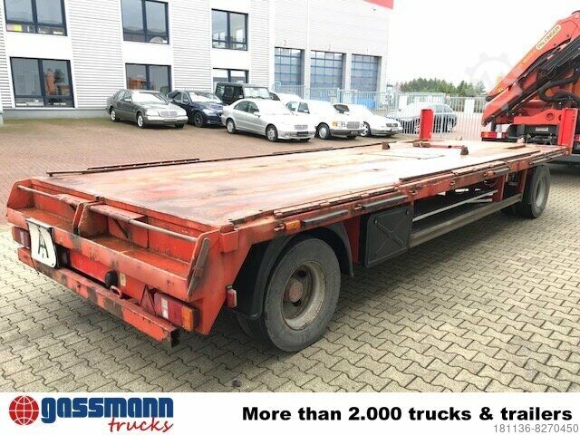 Abrollanhänger Müller-Mitteltal TRA-Kombi 18,0 Abroll/Absetz/Tieflader